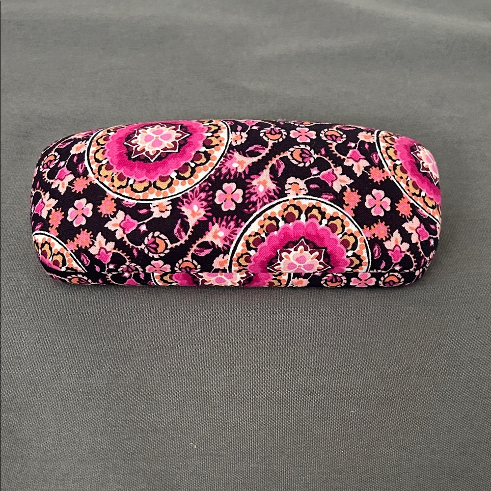 Vera Bradley Pink Floral Patterned Women's Eyeglass Case